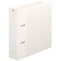 リヒトラブ LIHIT リングファイル myfa コレクションファイル ワイド A5 ミルキーホワイト F33110 1冊