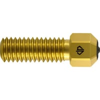 グーリング GUHRING 3Dプリンター用ノズル DIANOZ Pro Volcano フィラメント径1.75mm用 ノズル口径1mm 9611175.100 1個