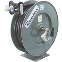 中発販売 Reelex 高圧グリス用ホースリール 21MPa 内径9.5mm×15m ORP915F210 1台