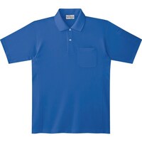 ミドリ安全 ミドリ安全 エコ帯電防止 半袖ポロシャツ ロイヤルブルー SS PS13UESS 1着