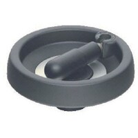 イマオ ELESA ソリッドハンドル車 SH160F 1個