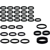 京都機械工具 nepros 9.5sq.ソケットレンチセット用ゴムリングセット 黒 NTYR34X 1S