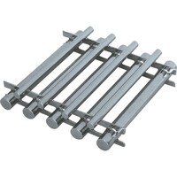 カネテック KANETEC 耐熱高磁力角格子形マグネット 244×244mm PCMGT2525 1個