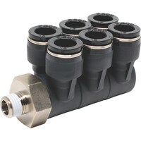 ニホンピスコ PISCO チューブフィッティング トリプルブランチエイチューブ12ネジ02 PAT1202 1個