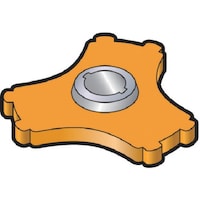 ミヤナガ ミヤナガ ポリクリックコアガイドプレートΦ185 PCSGP185 1S