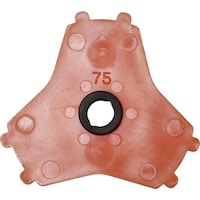 ミヤナガ ミヤナガ ポリクリックコアガイドプレートΦ75 PCSGP75 1個