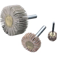 柳瀬 ヤナセ ダイヤ軸付フラップホイール MIXタイプ 50x20x6 #180 DF5020M9 1本