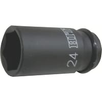 HIT HIT 3/4インチ角 インパクトディープソケット(6角) 24mm P6H24L 1個