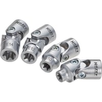 HAZET HAZET フレキシブルE型トルックスソケットセット(差込角9.5mm) 880GE4 1S(4個)