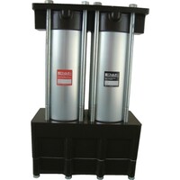 前田シェルサービス 前田シェル エアーフィルター レマン・ドライフィルタ Rc11/2 ウィープバルブタイプ M1605 1台