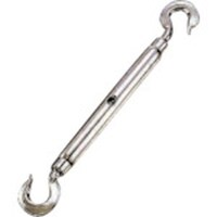 水本 水本 ステンレス パイプターンバックル (フック&フック) 捻子径1分5厘 TBP5H 1個