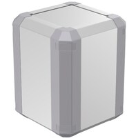 タカチ電機工業 タカチ アルミボックス W100×H125.4×D100 シルバー/グレー FC131010GS 1台