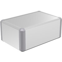 タカチ電機工業 タカチ アルミボックス W300×H125.4×D200 シルバー/グレー FC133020GS 1台