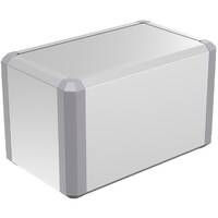 タカチ電機工業 タカチ アルミボックス W250×H150.4×D150 シルバー/グレー FC152515GS 1台
