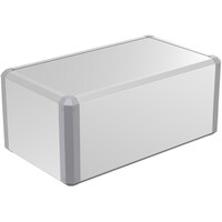 タカチ電機工業 タカチ アルミボックス W350×H150.4×D200 シルバー/グレー FC153520GS 1台