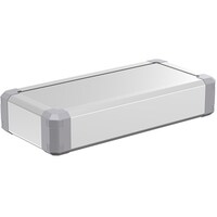 タカチ電機工業 タカチ アルミボックス W190×H37.9×D90 シルバー/グレー FC4199GS 1台