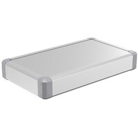 タカチ電機工業 タカチ アルミボックス W240×H37.9×D140 シルバー/グレー FC42414GS 1台