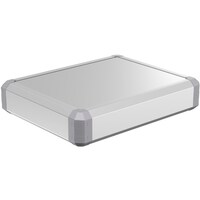 タカチ電機工業 タカチ アルミボックス W250×H50.4×D200 シルバー/グレー FC52520GS 1台