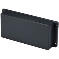 タカチ電機工業 タカチ 足付難燃性プラケース W110.3×H45×D220 ダークグレー TWF11522D 1個