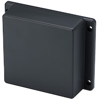 タカチ電機工業 タカチ 足付難燃性プラケース W125.6×H45×D125 ダークグレー TWF13513D 1個