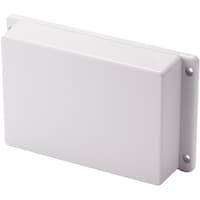 タカチ電機工業 タカチ 足付難燃性プラケース W125.6×H45×D175 オフホワイト TWF13518W 1個