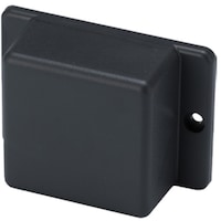 タカチ電機工業 タカチ 足付難燃性プラケース W50.4×H27×D50 ダークグレー TWF535D 1個