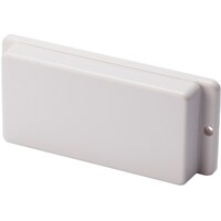 タカチ電機工業 タカチ 足付難燃性プラケース W65.5×H25.5×D130 オフホワイト TWF7313W 1個