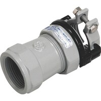 川西水道機器 SKカワニシ ポリエチレン管用継手 SKX分止水栓用ソケットP25 SKXBSP25 1個