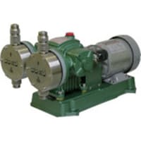 共立機巧 KUK 2連式ダイヤフラム定量ポンプ SUS製 200(V) 400(W) 屋外型 D6000S 1台