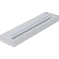 アイリスオーヤマ IRIS 566678 LED直管用専用器具 直付下面開放型 20形 1灯用 IRLDFL21CL 1台