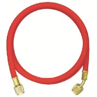 アサダ Asada R410A用チャージングホースプラス2 244cm 赤 Y21568 1本