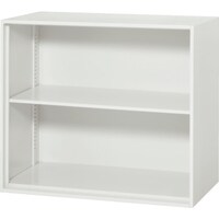 ダイシン DAISHIN 壁面収納庫 オープン型 上下兼用W800 ホワイト V84507K 1台