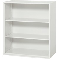 ダイシン DAISHIN 壁面収納庫 オープン型 上下兼用W800 ホワイト V84509K 1台