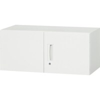 ダイシン DAISHIN 壁面収納庫 両開き型 上置き専用D310 ホワイト V93004H 1台