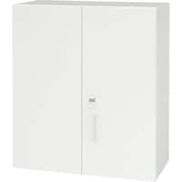 ダイシン DAISHIN 壁面収納庫 窓付き両開き型 上置き専用D450 ホワイト V94510HD 1台