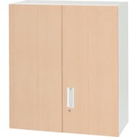 ダイシン DAISHIN 壁面収納庫 両開き型 上置き専用D450 木目柄 V94510MH 1台