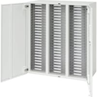 ダイシン DAISHIN 壁面収納庫 両開きレターケース型 下置き専用D450 ホワイト V94511HPSA 1台