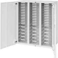 ダイシン DAISHIN 壁面収納庫 両開きレターケースコンビ型 下置き専用D450 ホワイト V94511HPSDA 1台