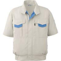 ミドリ安全 ミドリ安全 春夏 エコ帯電防止 半袖ブルゾン アイボリー 5L RCS190UE5L 1着