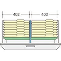 NAIKI 仕切セットH NWSB4FFB 1個
