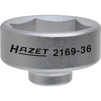 HAZET HAZET カップ式オイルフィルターレンチ(6角) 差込角9.5mm 216936 1丁