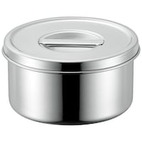 赤川器物製作所 丸型調味料入 (ツマミ付)