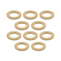 カクダイ パッキン 呼25ノンアス 10入