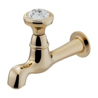 カクダイ 横水栓アンティークゴールド