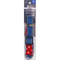 アース・ペット エブリデイ ドットデニムWカラーM/赤