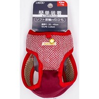 アース・ペット ねこモテ ヘリンボン胴輪付リード