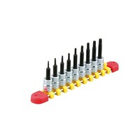 京都機械工具 9点組 6.3SQ T型トルクスビットソケットセット