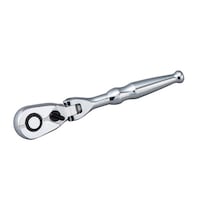 京都機械工具 90ギア 9.5SQフレックスラチェットハンドル 全長180mm