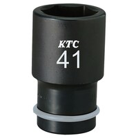 京都機械工具 19.0SQ インパクトレンチ用ソケット ディープ薄肉 ピン・リング付 30mm