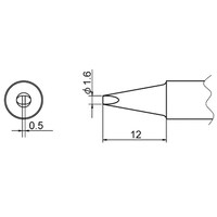 白光 T20シリーズ こて先 1.6D型